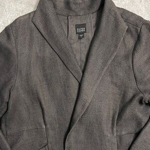 Eileen Fisher Women's Charcoal Blazer
